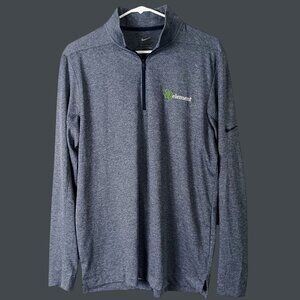 Nike Element 1/2 Zip Running Top Mens M Blue Heathered Athleisure Gorpcore